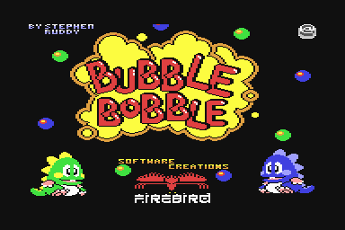 Das legendäre Computerspiel Bubble Bobble, auch da platzten viele Blasen
